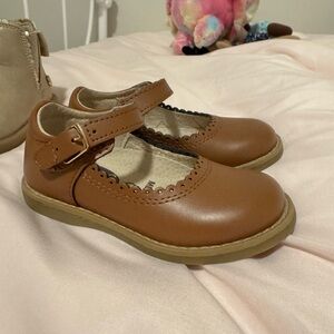 FootMates Tan Mary Jane Dress Shoes